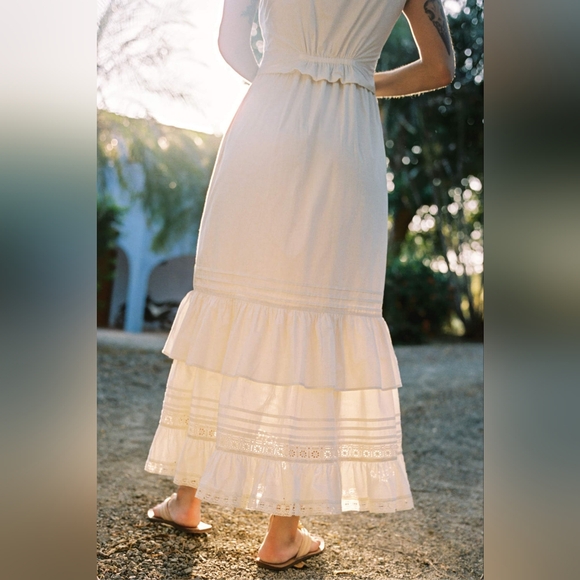 NWT Christy Dawn the Rafaella dress in pearl, xlarge - Picture 5 of 14